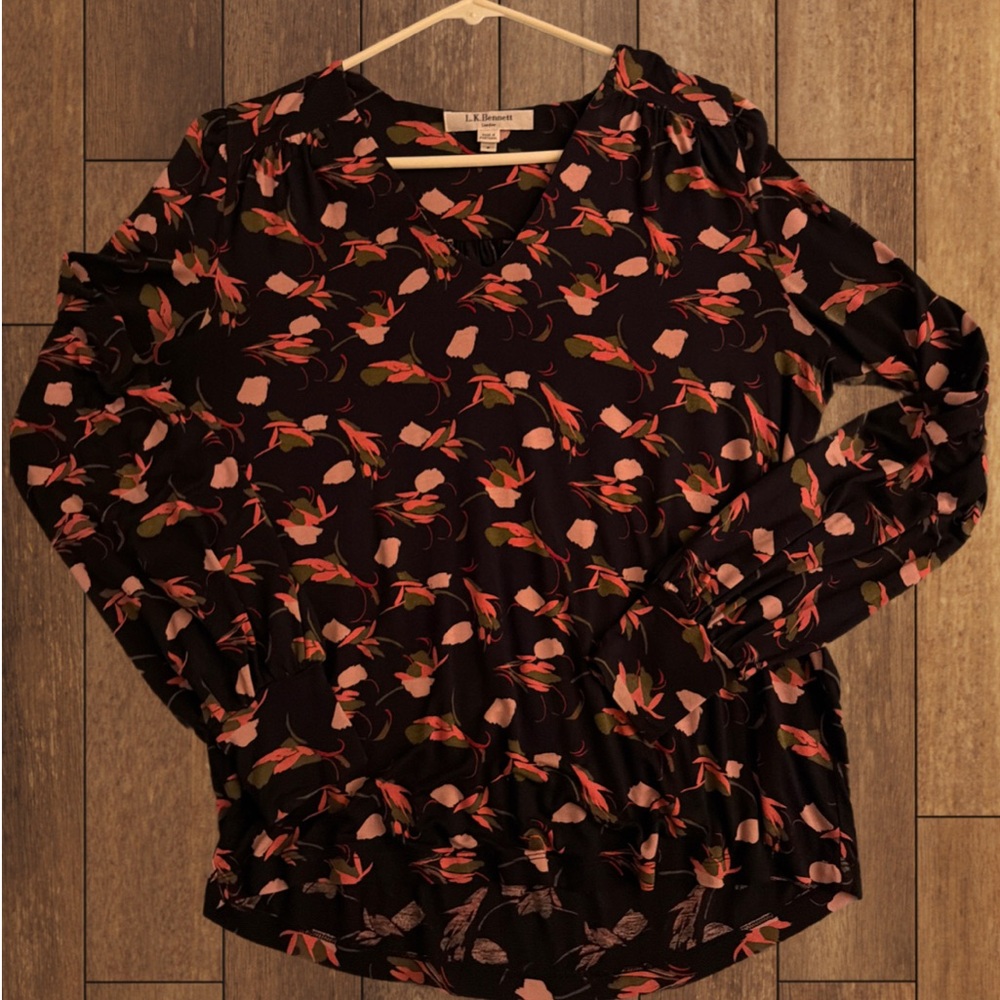 LK Bennett Floral Top